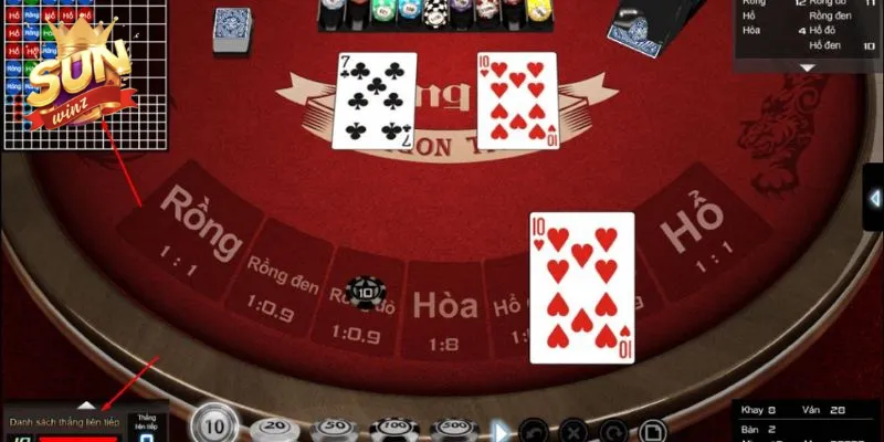 Chiến thuật soi cầu Dragon Tiger hiệu quả